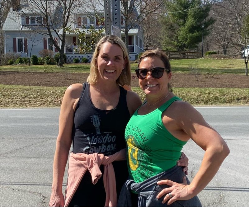Elissa Ruppert, left, and friend Taryn DiSabatino Burris. SUBMITTED PHOTO